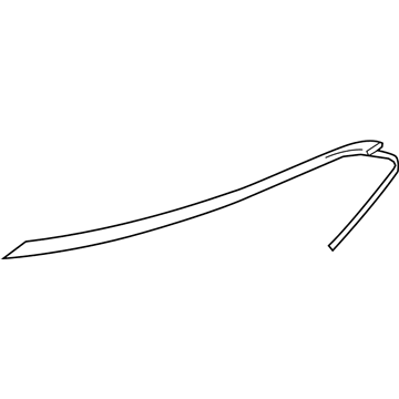 92181-D3050 Hyundai Headlamp Strip Left Hand Illustration 1 of 1