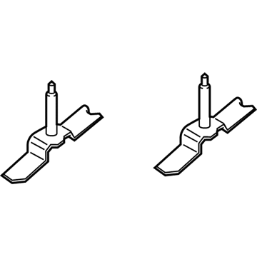 Hyundai 67343-S1000 Bracket Assembly-R/RACK FR NO.2,RH 67343-S1000 Hyundai Bracket Assembly-R/RACK FR NO.2,RH Illustration 1 of 1