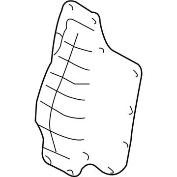 45334-28012 Hyundai Cover-Differential Gear Illustration 1 of 1