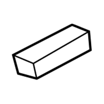 Hyundai 82905-4D000 STOPPER Assembly-Rear Door Glass Safety,LH 82905-4D000 Hyundai STOPPER Assembly-Rear Door Glass Safety,LH Illustration 1 of 1