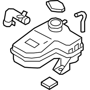 25430-E6000 Hyundai Reservoir Assembly-Radiator Illustration 1 of 1
