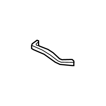 84724-J9000 Hyundai Bracket-Crash Pad Cluster Support Illustration 1 of 1