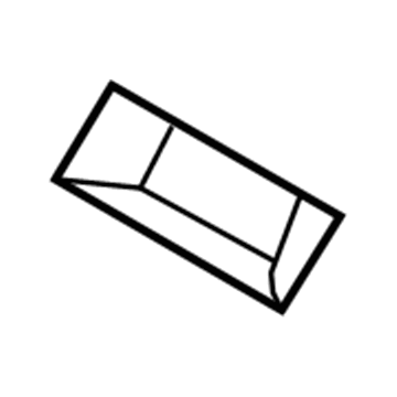Hyundai 84742-3M000-GV Cover-Audio Blanking 84742-3M000-GV Hyundai Cover-Audio Blanking Illustration 1 of 1