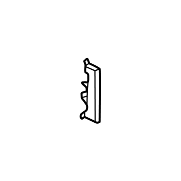 Hyundai 842D6-BE000 PLATE & PAD-FNDR/APRON UPR,RH 842D6-BE000 Hyundai PLATE & PAD-FNDR/APRON UPR,RH Illustration 1 of 1