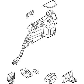 85740-N9600-NNB Hyundai Luggage Side Trim Assembly Right Hand Illustration 1 of 1