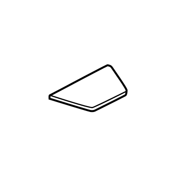 Hyundai 85747-P0000-NNB Tray-Lugg Side,RH 85747-P0000-NNB Hyundai Tray-Lugg Side,RH Illustration 1 of 1