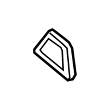 84792-D2000-ZCA Hyundai Plate-Crash Pad,LH Illustration 1 of 1