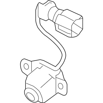 95760-2V002 Hyundai Back View Camera Assembly Illustration 1 of 1