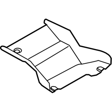 31220-2S000 Hyundai Fuel Tank Heat Protector Illustration 1 of 1