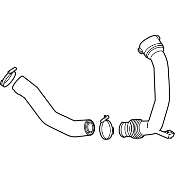 Hyundai 28260-2M670 HOSE-I/C OUTLET 28260-2M670 Hyundai HOSE-I/C OUTLET Illustration 1 of 1