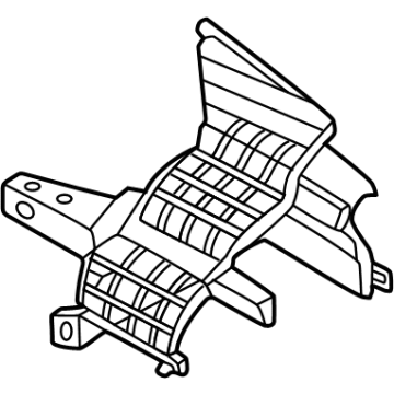 Hyundai 971A7-BF000 CASE-INTAKE,LH 971A7-BF000 Hyundai CASE-INTAKE,LH Illustration 1 of 1