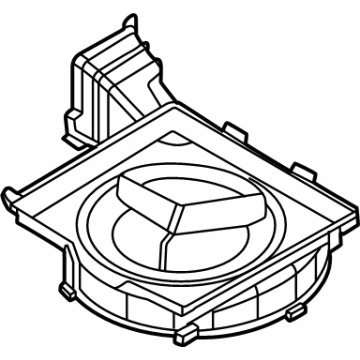 Hyundai 97114-BF000 Blower Case Upper 97114-BF000 Hyundai Blower Case Upper Illustration 1 of 1