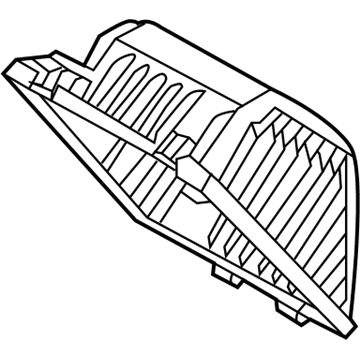 28111-4Z200 Hyundai Air Cleaner Cover Illustration 1 of 1