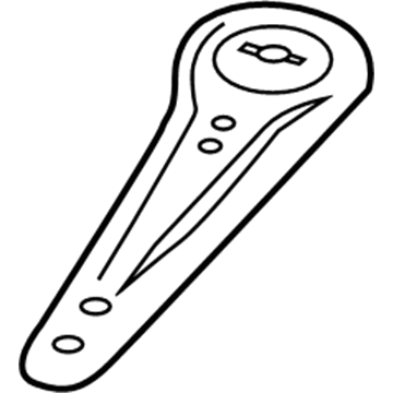 55471-B1000 Hyundai Stay,LH Illustration 1 of 1