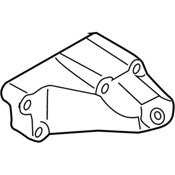 Hyundai 21815-3M300 Engine Support Bracket, Left 21815-3M300 Hyundai Engine Support Bracket, Left Illustration 1 of 1