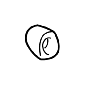 Hyundai 82413-27000 Stopper-Door Glass 82413-27000 Hyundai Stopper-Door Glass Illustration 1 of 1