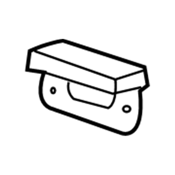 Hyundai 76218-39000 Bracket-Front Door Regulator Upper Mounting,LH 76218-39000 Hyundai Bracket-Front Door Regulator Upper Mounting,LH Illustration 1 of 1