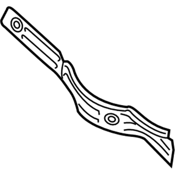 55218-C1100 Hyundai Cover-Rear Lower Arm RH Illustration 1 of 1