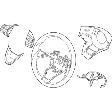 2024 Hyundai Venue Steering Wheel - 56100-K2190-UGM