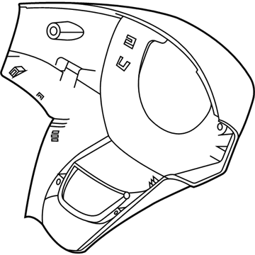 2024 Hyundai Venue Steering Column Cover - 56120-K2000-UUG