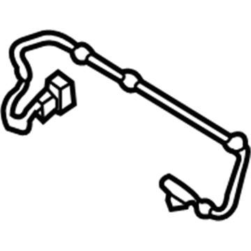 88971-4D500 Hyundai Stps Assembly-Front Seat,LH Illustration 1 of 1