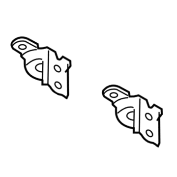 2010 Hyundai Accent Door Hinge - 79310-1G000