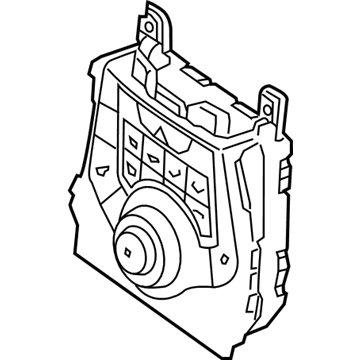 2012 Hyundai Elantra A/C Switch - 97250-3X150-GU