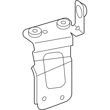 Hyundai 58920-K2500 Hydraulic Module Bracket 58920-K2500 Hyundai Hydraulic Module Bracket Illustration 1 of 1