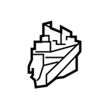 82496-G3000 Hyundai Adapter-Door Latch,RH Illustration 1 of 1