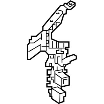 82484-G3000 Hyundai Retainer-Front Door Latch LH Illustration 1 of 1