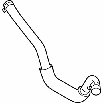 2024 Hyundai Santa Fe Hybrid Radiator Hose - 25415-3D100