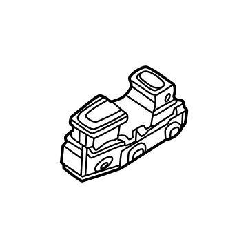 Hyundai 93581-AA000-4X Power Window Sub Unit Assembly 93581-AA000-4X Hyundai Power Window Sub Unit Assembly Illustration 1 of 1