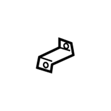 Hyundai 86533-39500 Bracket-Front Rail Lower Mounting 86533-39500 Hyundai Bracket-Front Rail Lower Mounting Illustration 1 of 1