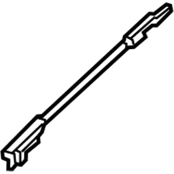 Hyundai 81696-A5000 Bracket-Panoramaroof Side,RH 81696-A5000 Hyundai Bracket-Panoramaroof Side,RH Illustration 1 of 1