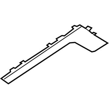Hyundai 84655-K4000-TRY Console Garnish Assembly Left Hand 84655-K4000-TRY Hyundai Console Garnish Assembly Left Hand Illustration 1 of 1