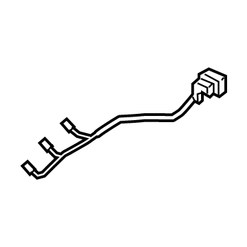 Hyundai 84653-K4AA0 Extension Wiring-Console Front 84653-K4AA0 Hyundai Extension Wiring-Console Front Illustration 1 of 1