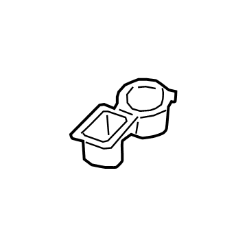 84670-K4000-TRY Hyundai Cup Holder Assembly Illustration 1 of 1