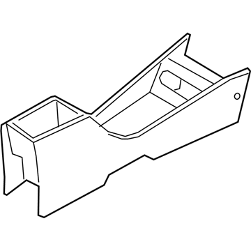 Hyundai 84611-K4000-TRY Floor Console 84611-K4000-TRY Hyundai Floor Console Illustration 1 of 1