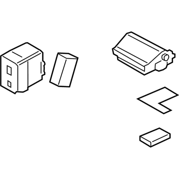 84680-K4050-TRY Hyundai Tray Assembly-Floor Console Illustration 1 of 1