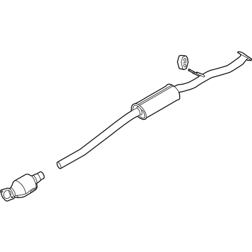 2024 Hyundai Tucson Muffler - 28600-CW370