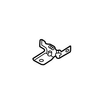 Hyundai 366A3-3DAE0 HPCU Bracket 366A3-3DAE0 Hyundai HPCU Bracket Illustration 1 of 1