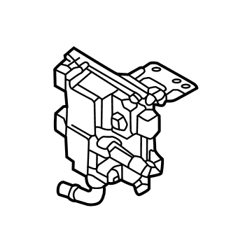 Hyundai 46190-3D000 Oil Pump Control Unit Assembly 46190-3D000 Hyundai Oil Pump Control Unit Assembly Illustration 1 of 1