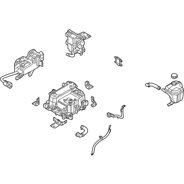 Hyundai 36600-3DBE0 HPCU Reservoir Module 36600-3DBE0 Hyundai HPCU Reservoir Module Illustration 1 of 1