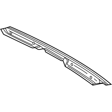 Hyundai 67130-2C001 Rear Roof Rail Assembly 67130-2C001 Hyundai Rear Roof Rail Assembly Illustration 1 of 1