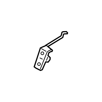 89430-J3000-NNB Hyundai Lock Assembly Rear Seat Back Right Hand Illustration 1 of 1
