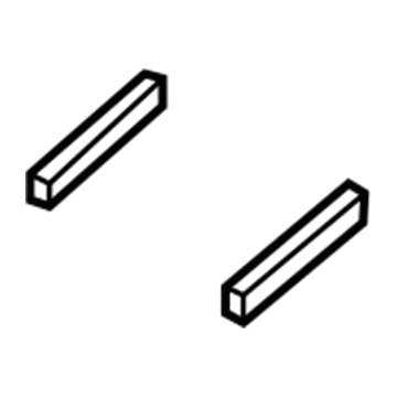Hyundai 97245-1R040 Seal-Duct NO.4 97245-1R040 Hyundai Seal-Duct NO.4 Illustration 1 of 1