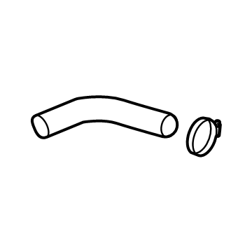 Hyundai 31036-BE500 Fuel Filler Hose 31036-BE500 Hyundai Fuel Filler Hose Illustration 1 of 1