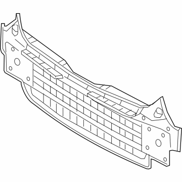 69100-D2500 Hyundai Back Panel Assembly Illustration 1 of 1