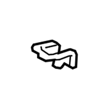 89375-2B000-J4 Hyundai Garnish Assembly-Tether Illustration 1 of 1