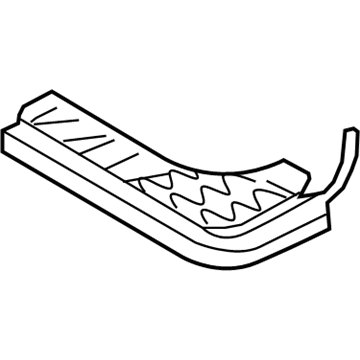 Hyundai 89101-0W500 Frame Assembly-2ND Cushion,LH 89101-0W500 Hyundai Frame Assembly-2ND Cushion,LH Illustration 1 of 1